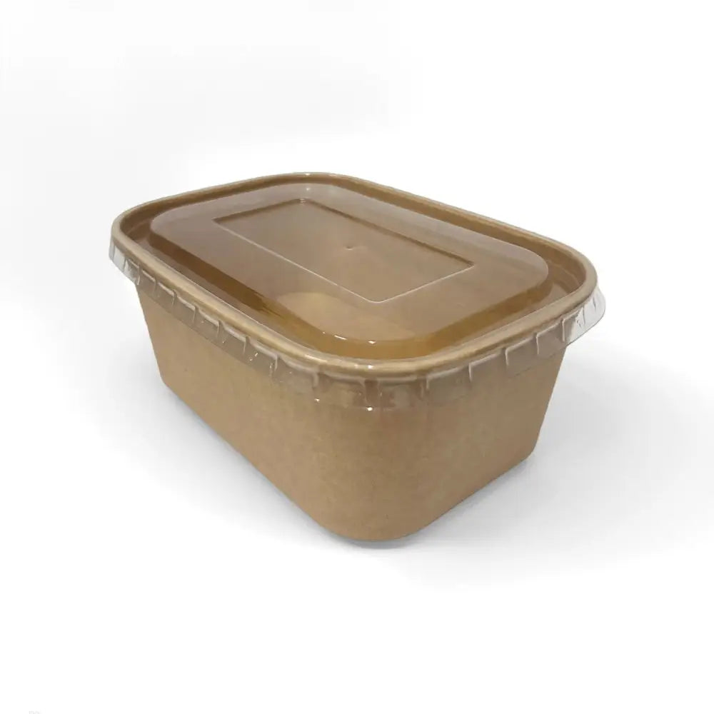 750ml Rectangle Paper Bowl sustainable takeaway packaging solution
