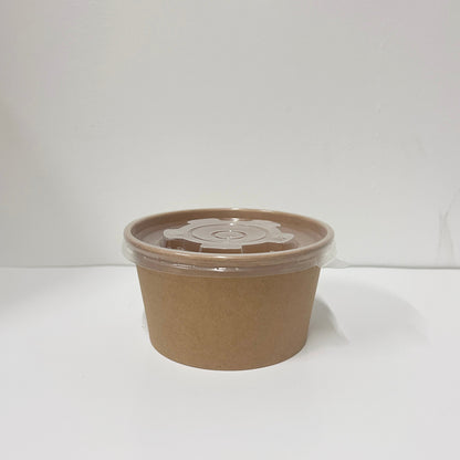 110ml Diameter PP Lid for 380ml and 520ml  paper bowl