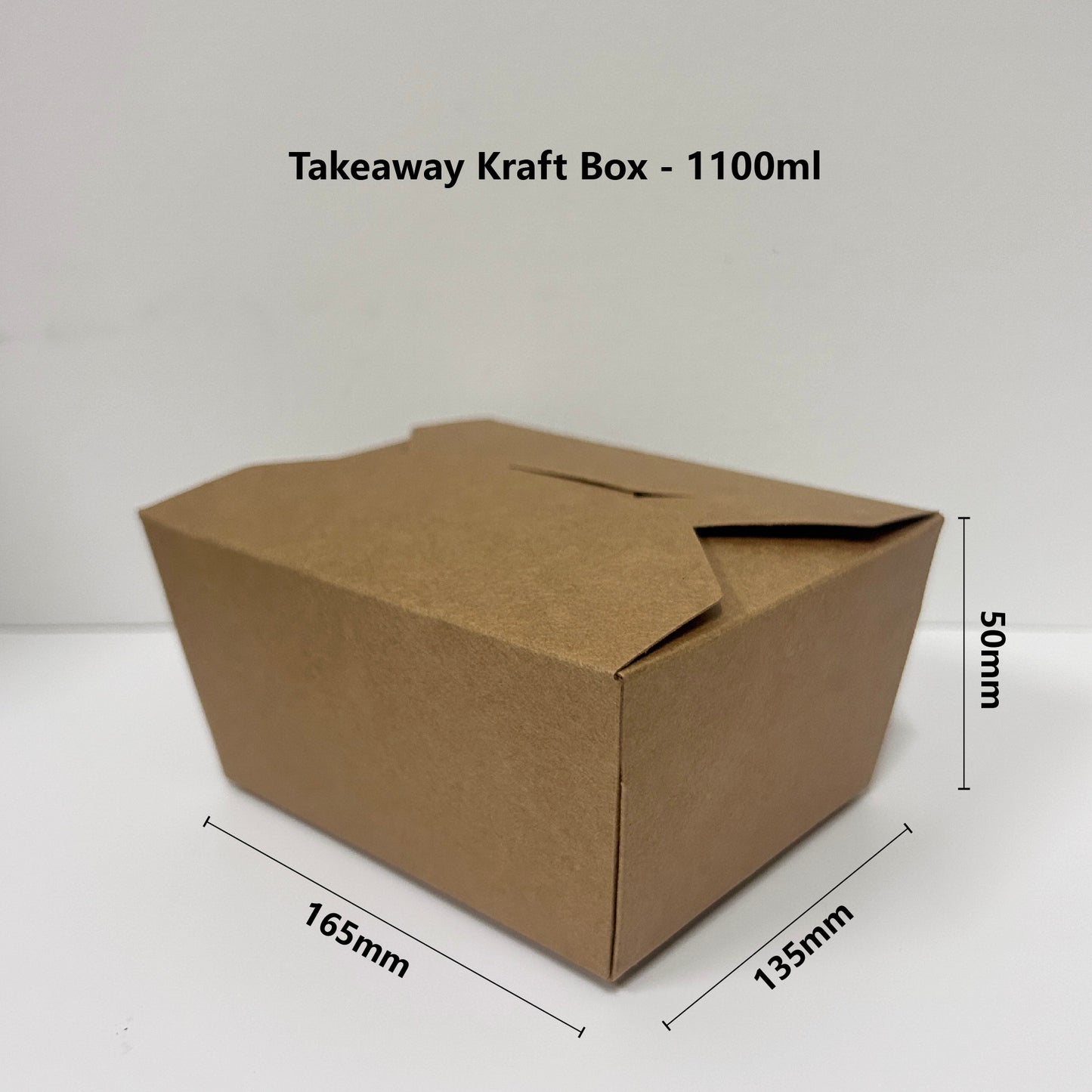 No 5 Kraft Takeaway Box