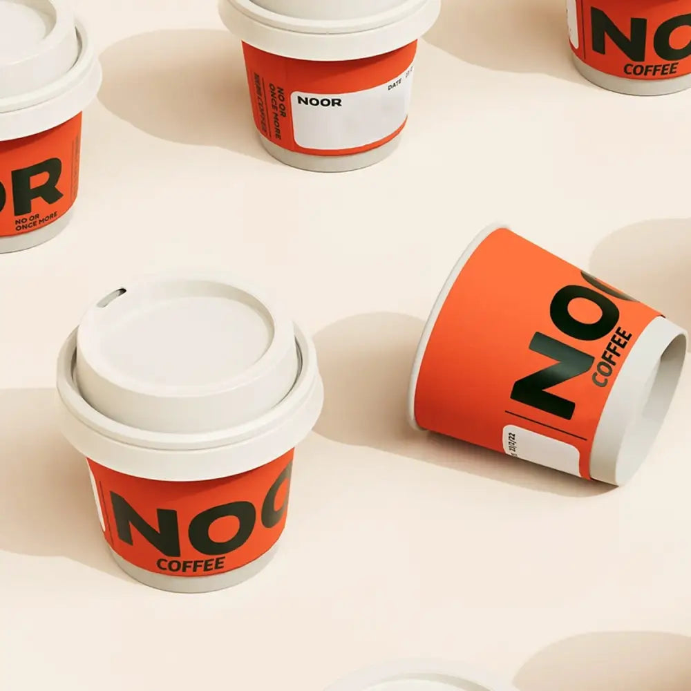 Custom double wall paper cup 