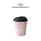 MOQ 5000 unit, 8oz Custom Compostable Paper Cup, Single & Double Wall option 