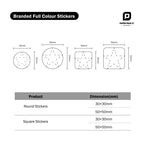 Branded Stickers - Custom