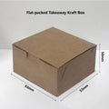 Flat-packed Box Large - 400 - Takeaway Box