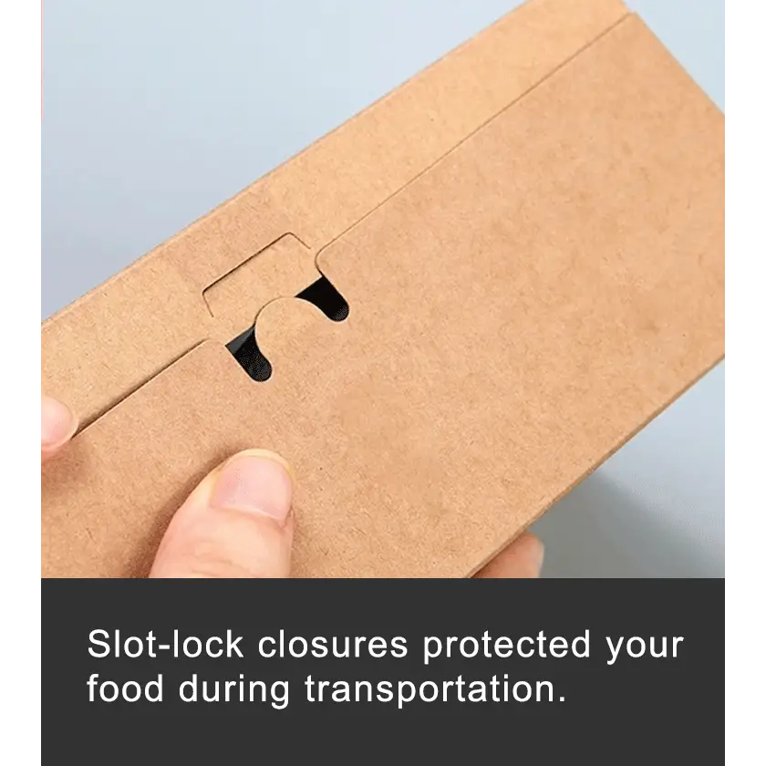 Flat-packed Box Small - Takeaway Box