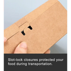 Flat-packed Box Small - Takeaway Box