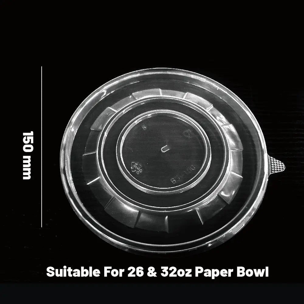 PP lid for 500ml 750ml 1000ml 1500ml paper bowls