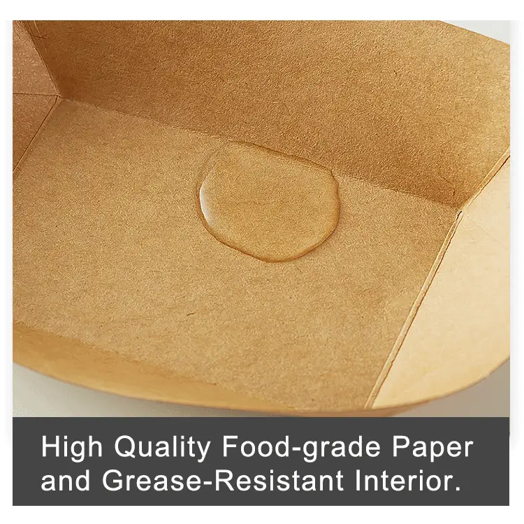 Paper Tray for Street Food Takeaway