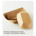 Paper Tray for Street Food Takeaway