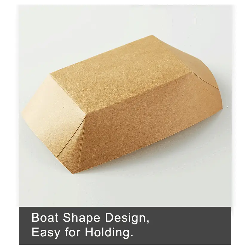 Paper Tray for Street Food Takeaway