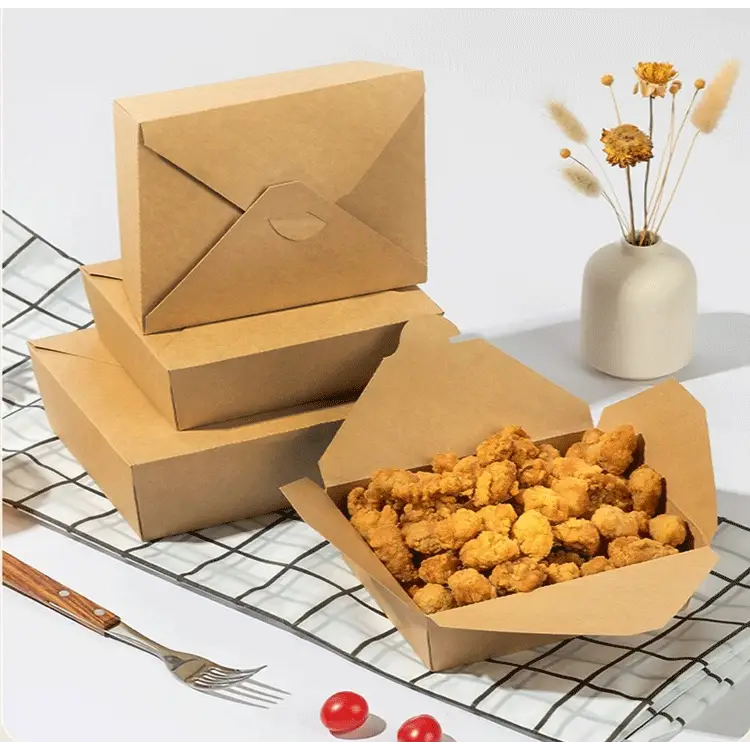 No 5 Kraft Takeaway Box - 400 - Takeaway Box
