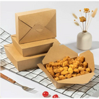 Waterproof and Leakproof Takeaway box for starters and desserts.